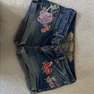 Express size 4 jean shorts